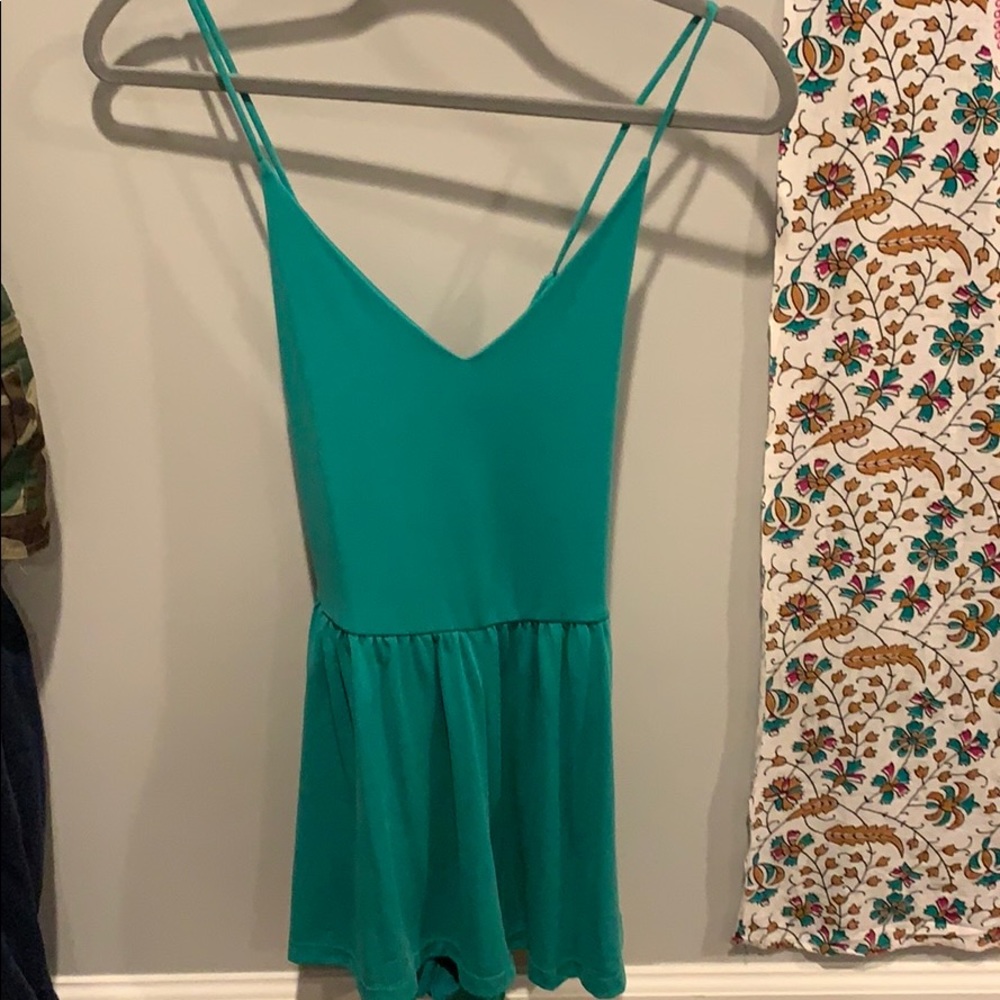 A green romper